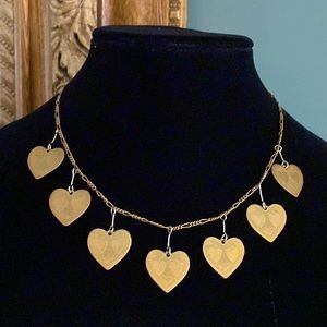 Vintage Lucy Isaacs Heart Necklace